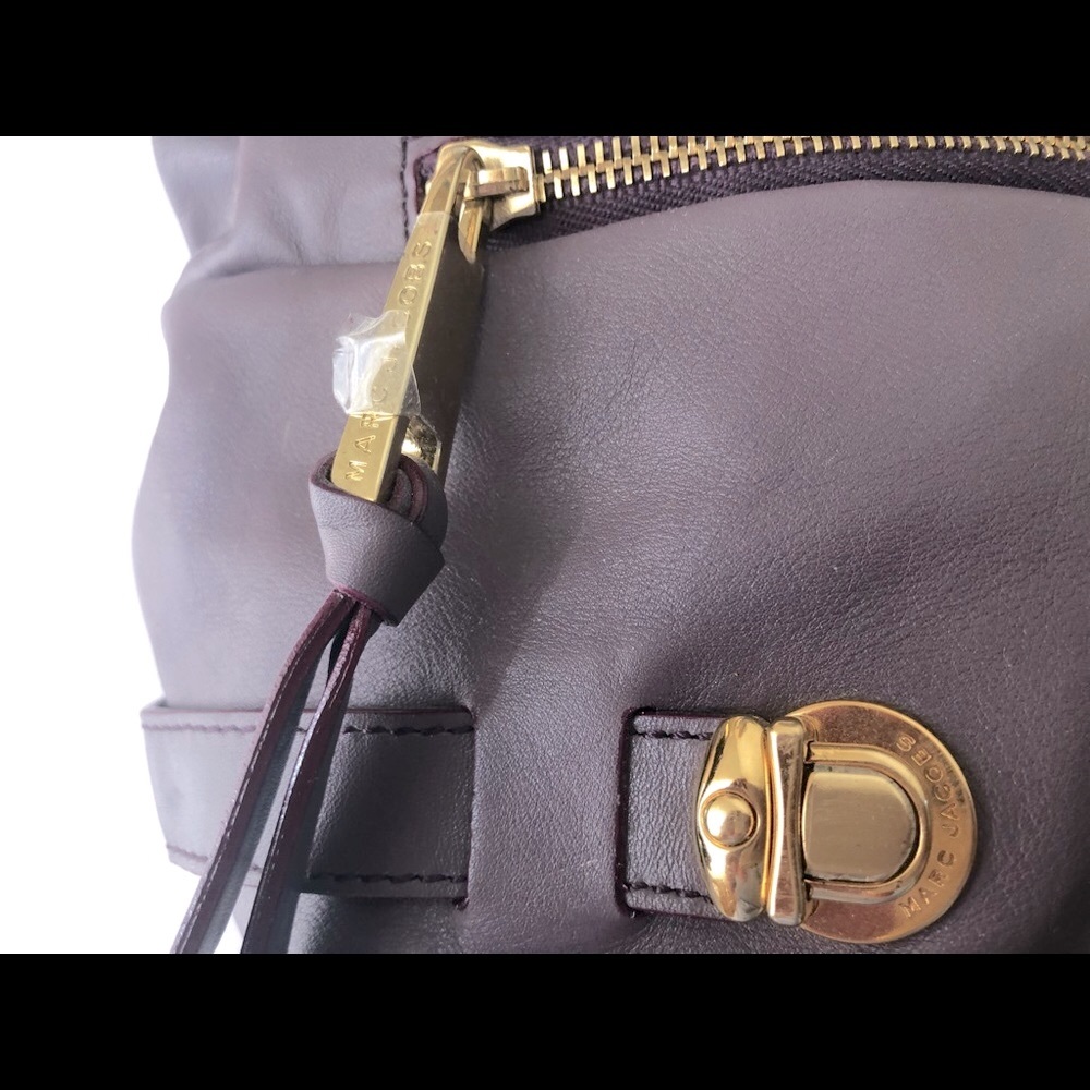 🤩 NWOT!! MARC JACOBS MERCER PARKER *Authentic* Lavender Shoulder Bag! 🎊 - Picture 13 of 14